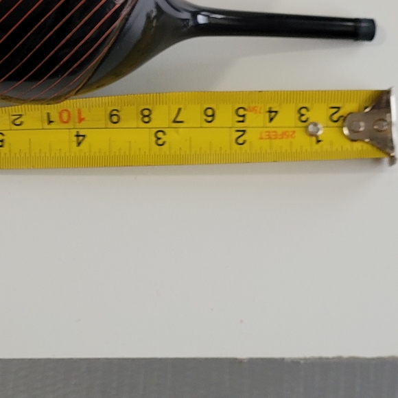 BCBGirls Black & Red Striped Patent Leather Stilettos- Like New - Picture 13 of 15